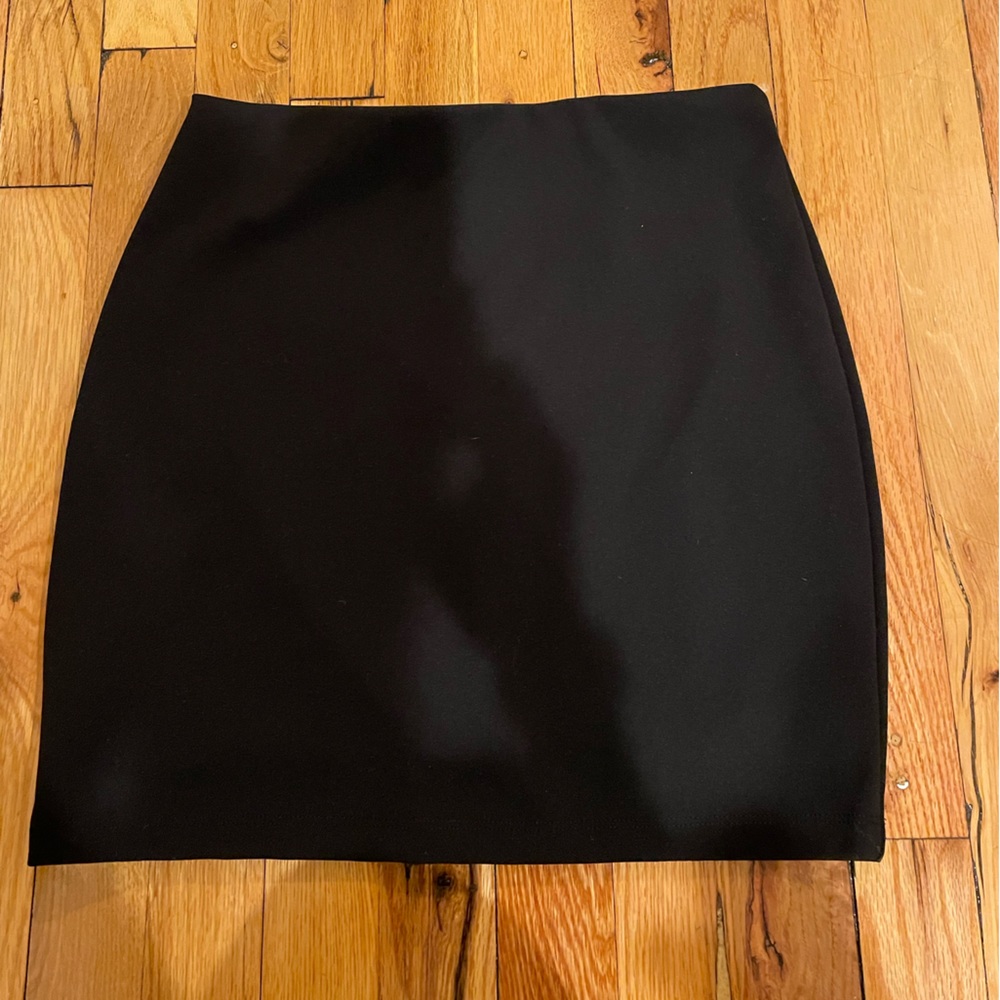 Lulus Size Medium Black Bodycon Skirt